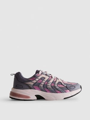 Zapatillas de caña baja a rayas