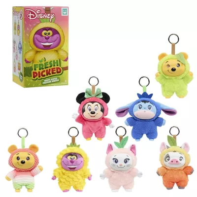 HAPPY HAUL Disney Fresh Picked Blind Box Plush Collectible Toy, Vinyl-Faced Plush Clip-On in Fruit Onesie, 5.25-Inch Stuffed Toy, Short-Run Drop, Ages 8 and up