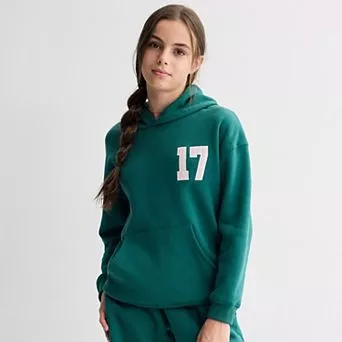 Girls 7-16 Sea + Skye Embroidered Hoodie