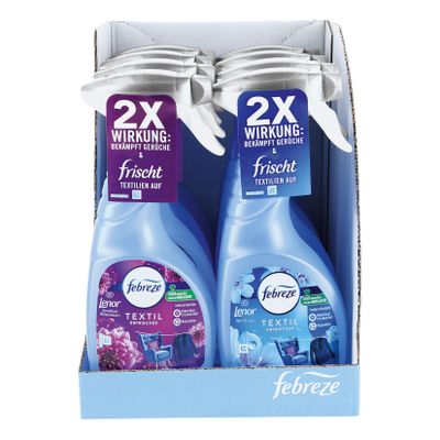 Febreze Textilerfrischer 0,5 Liter, verschiedene Sorten, 8er Pack