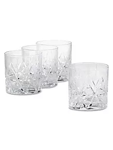 Windsor Set Of 4 Double Old Fashioned Glasses