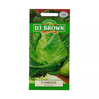Dt Brown Sugarloaf Cabbage Seeds 500pc