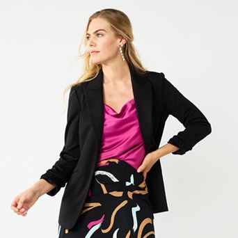 Women's Nine West Knit Open-Front Blazer