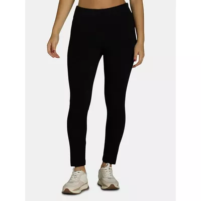 Time and Tru Women's High-Rise Ankle Knit Leggings, Available in 1, 2, and 3-Packs, 27" Inseam, Sizes S-XXXL