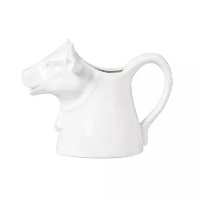 French White Cow Jug