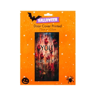 Halloween Printed Door Cover 76.2x183cm