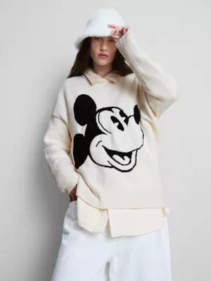 Jersey de punto con cuello redondo de Disney