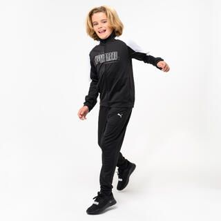 PUMA Tuta Puma bambino ginnastica poliestere nero-bianco