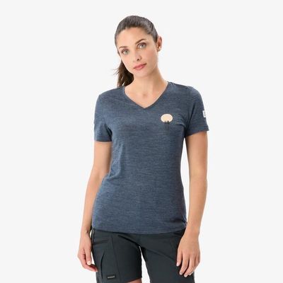 SIMOND Merino Funktionsshirt Damen kurzarm - Fresh blau