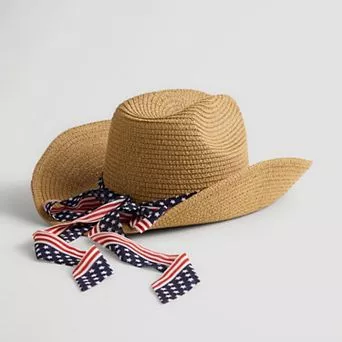 Women's Collection XIIX Americana Band Cowboy Hat