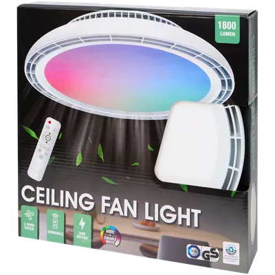 Stropní ventilátor se světlem LSC