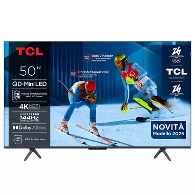 TCL C6K Serie Smart TV QD-MiniLED 4K 50" 50C6K, 14...