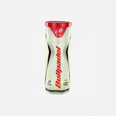 Padelbälle mit Druck 3er-Dose - Bullpadel Premium Pro