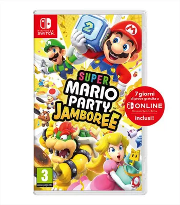 NINTENDO - SUPER MARIO PARTY JAMBOREE + 7 giorni di NSO-.