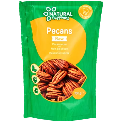 Pekanové ořechy: Natural Happiness Raw
