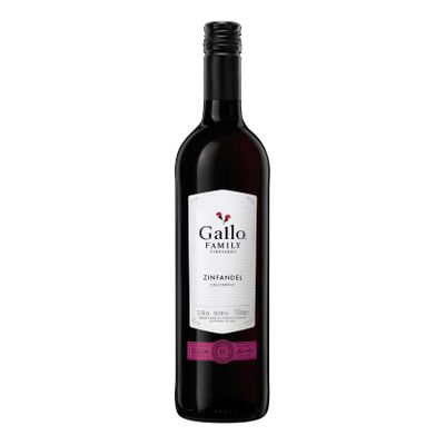 Gallo Family Vineyards Zinfandel California 14,5 % vol 0,75 Liter - Inhalt: 6 Flaschen