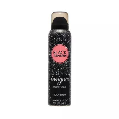 Insignia Women's Body Spray Black Temptation 150mL