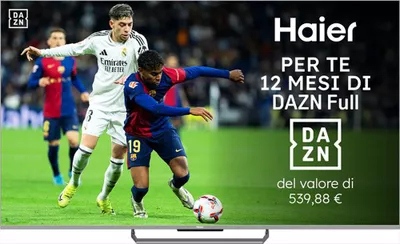 HAIER - Smart TV MINI LED UHD 4K 55" H55M90EUX 144Hz-Nero