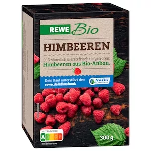 REWE Bio Himbeeren tiefgefroren 300g