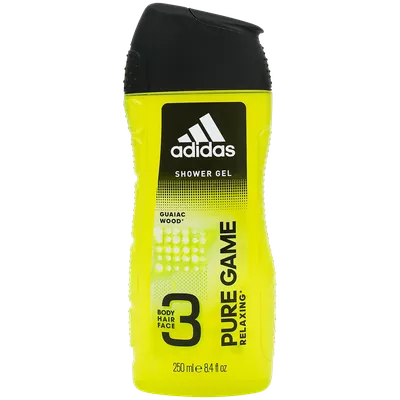 Sprchový gel 3v1 Adidas Pure Game