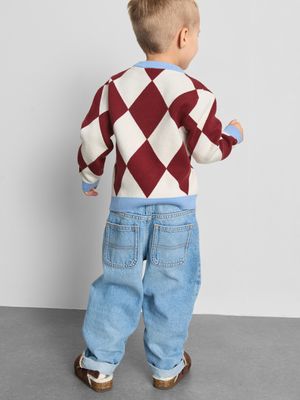 1-9 años | Jersey con rombos Argyle