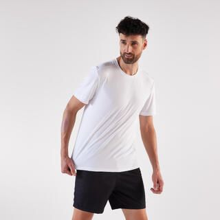 KIPRUN Maglia running uomo RUN 100 bianca