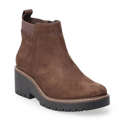 Sonoma Goods For Life® Wedge Gore Women's Booties