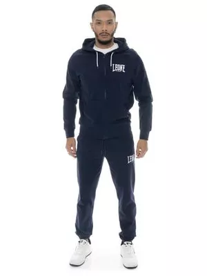 LEONE 1947 APPAREL Tuta da uomo in cotone non garzato con cappuccio Leone Boxing legend