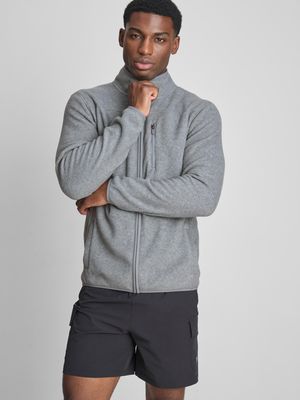 Chaqueta polar con cremallera