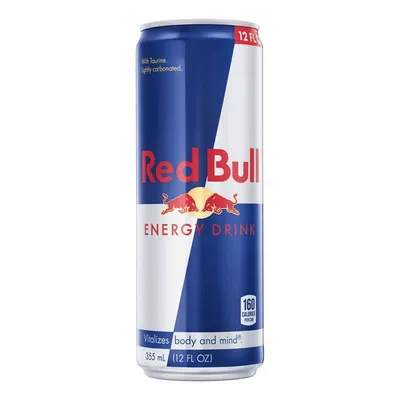 Red Bull Energy Drink, 114mg Caffeine, 12 fl oz Can