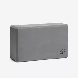 KIMJALY Mattoncino yoga in schiuma 22,5cm x 13,5cm x 7,5cm grigio