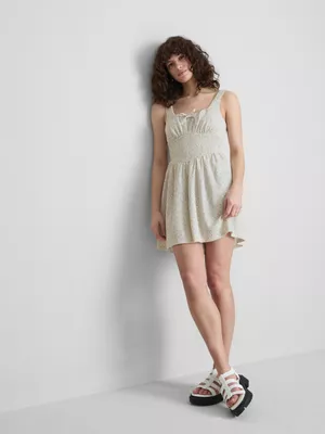 The Primark Scene | Minivestido estampado con corsé