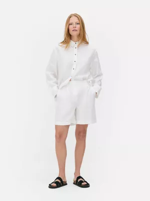 Pantalones cortos de lino de The Edit