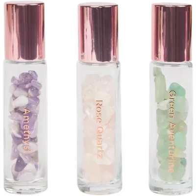 Masážní válečky na obličej s drahokamy Beauty Star