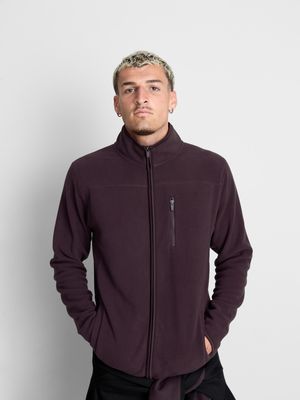 Chaqueta polar con cremallera