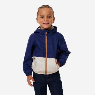 QUECHUA Giacca trekking bambino MH500 impermeabile blu
