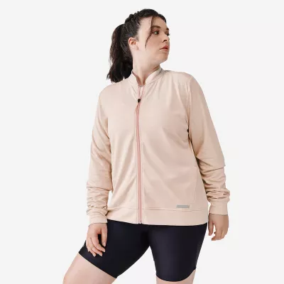 KALENJI Laufjacke Dry atmungsaktiv Damen rosa