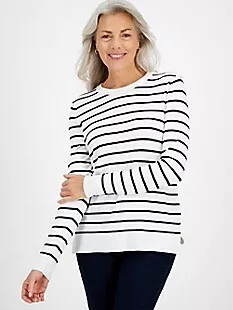 Striped Crewneck Sweater