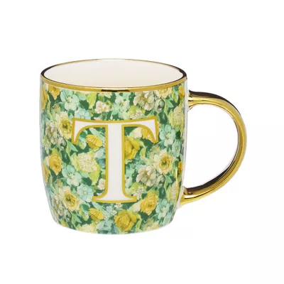Still Life Monogram Mug L/T/E