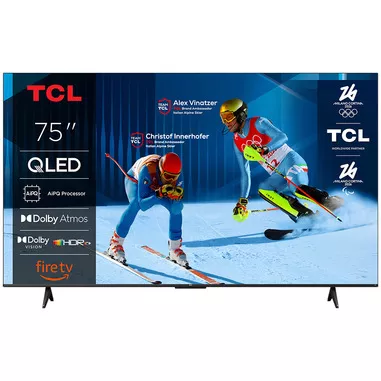 TCL T6C Serie Smart TV QLED 4K 75" 75T6C, Dolby Vi...