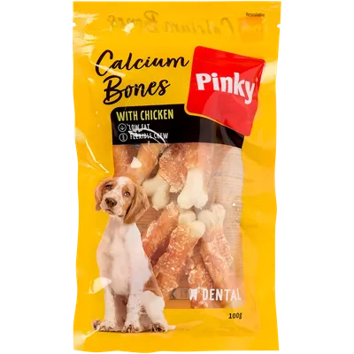 Psí pamlsky Pinky Calcium Bones