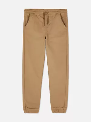 Joggers vaqueros con cordón de ajuste