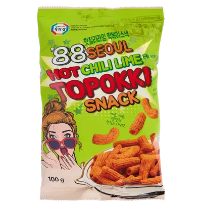 Snack 88 Seoul Toppokki Chilli a limetka