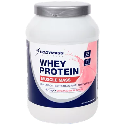 Syrovátkový protein Bodymass Jahoda