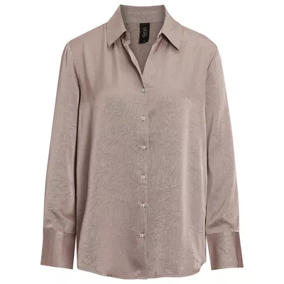 Damen Satinbluse