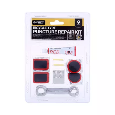 Bicycle Puncture Repair Set 9pce