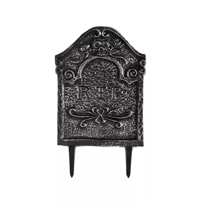 Halloween Plastic Tombstone Assorted