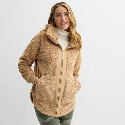 Women's Sonoma Goods For Life® Sherpa Cozy Full Zip Jacket