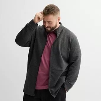 Big & Tall FLX Textured Full Zip Jacket