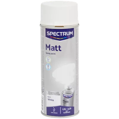 Barva ve spreji Spectrum Matná bílá